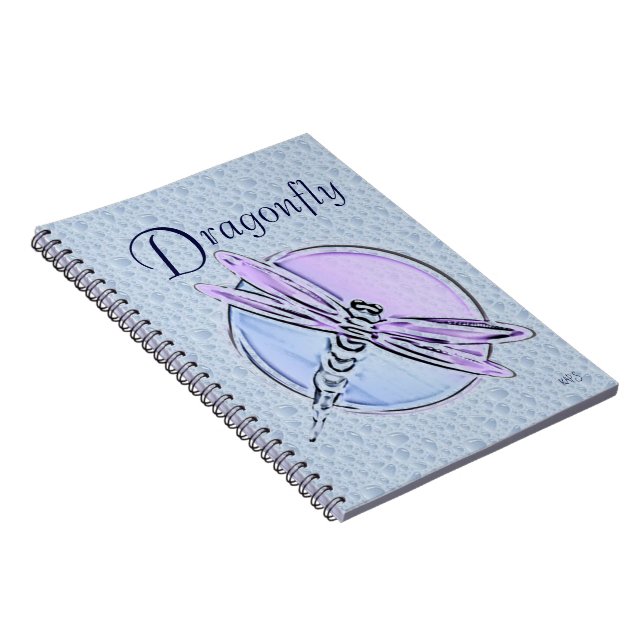 Symbolic Dragonfly Notebook (Right Side)