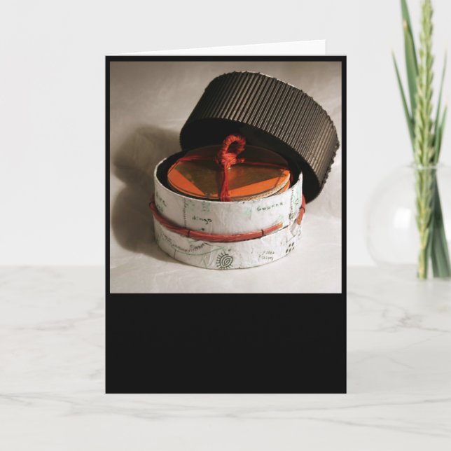 Symbolic Meeting Artist's Book Greeting Card (Front)