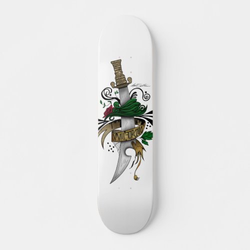 Symbolic Sword Skateboard