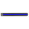 Symbolic Thin Blue Line graphic on a