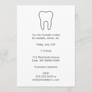 Symbolic Tooth Invitation