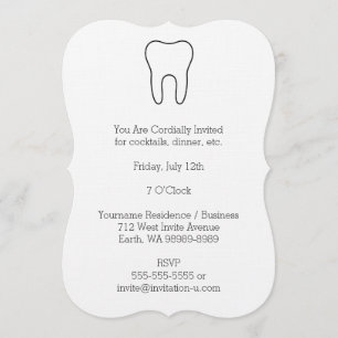 Symbolic Tooth Invitation