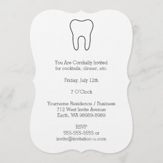 Symbolic Tooth Invitation