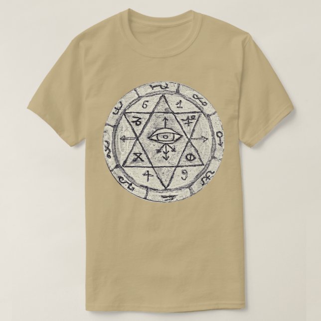 Symbolic Viking Pagan Wicca351 T-Shirt (Design Front)