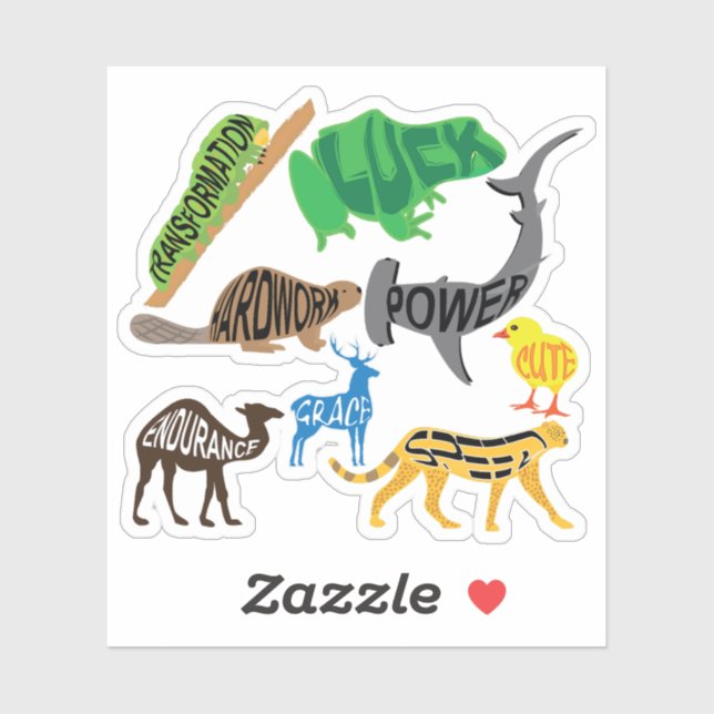 Symbolism of Animals Sticker (Sheet)