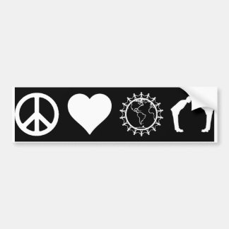 Symbology of PLUR (Dark) (Bumper Sticker) Bumper Sticker