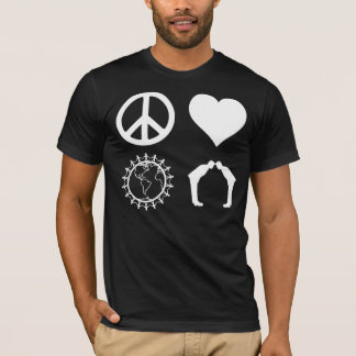 Symbology of PLUR (Dark Shirt) T-Shirt