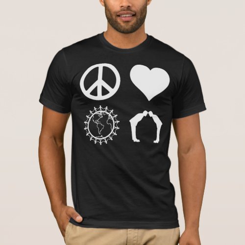 Symbology of PLUR Dark Shirt T_Shirt