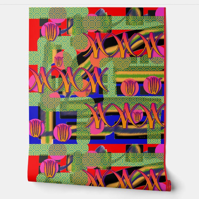 Symbols And Flora  Wallpaper (Unrolling)