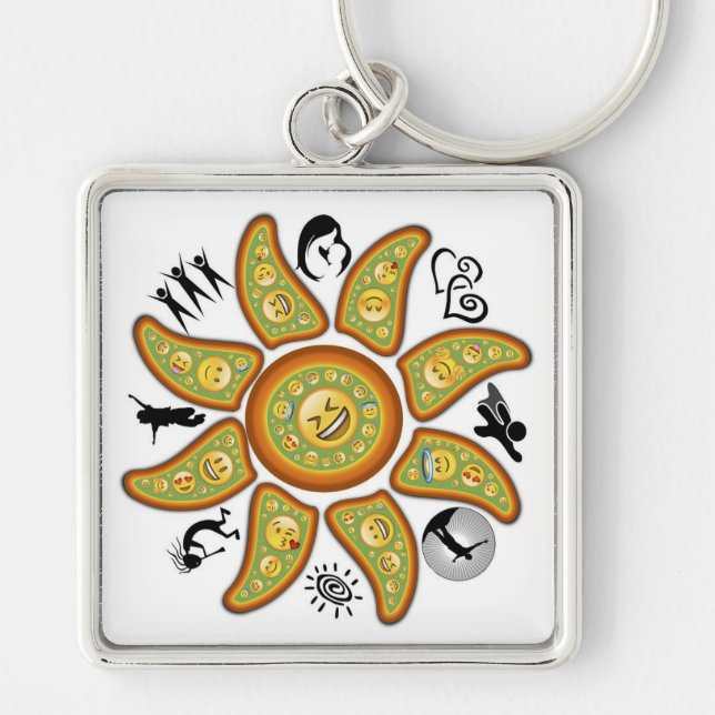 Symbols Keychain (Front)