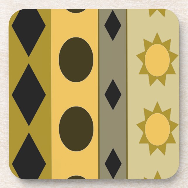 SYMBOLS large print Beverage Coaster (Front)