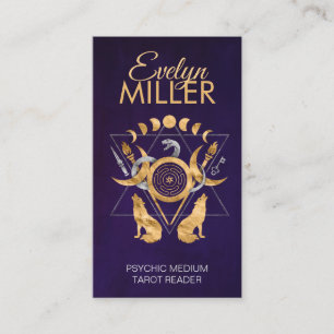 Symbols of Hecate Ornament Business Card