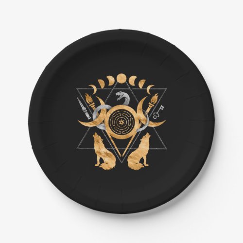 Symbols of Hecate Paper Plates