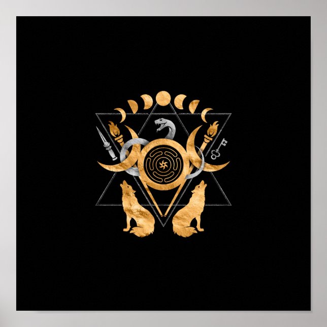 Symbols of Hecate Poster (Front)