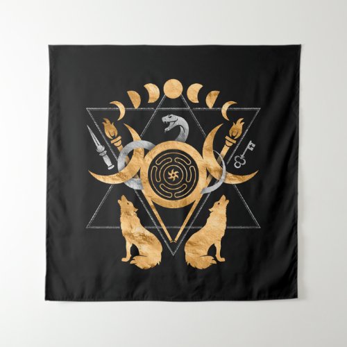 Symbols of Hecate Tapestry