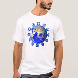 Symbols of Peace & Unity Around the World T-Shirt