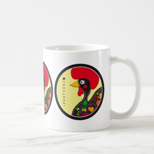 Symbols of Portugal _ Rooster Coffee Mug
