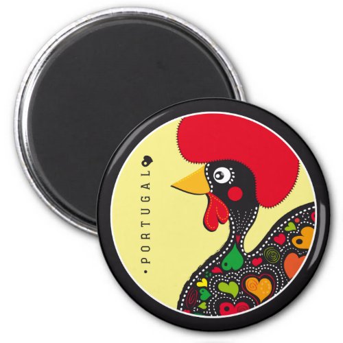 Symbols of Portugal _ Rooster Magnet