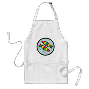 Symbols of Portugal - Sardines Adult Apron