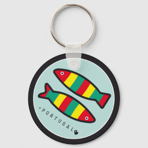 Symbols of Portugal - Sardines Keychain