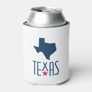 Symbols of Texas, Texas, navy blue Can Cooler