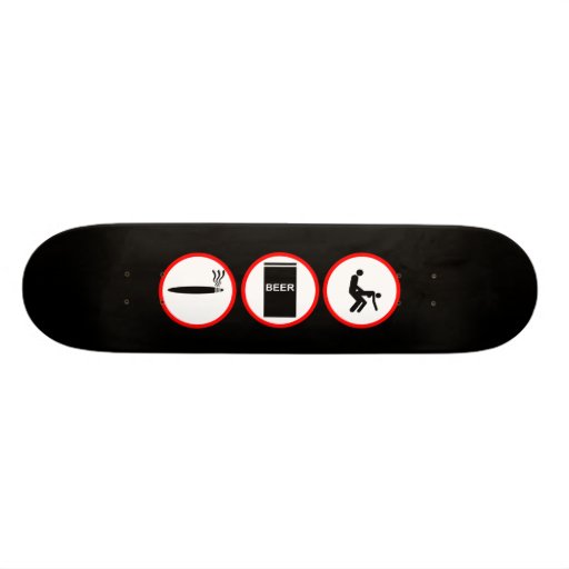 Symbols Skateboard | Zazzle