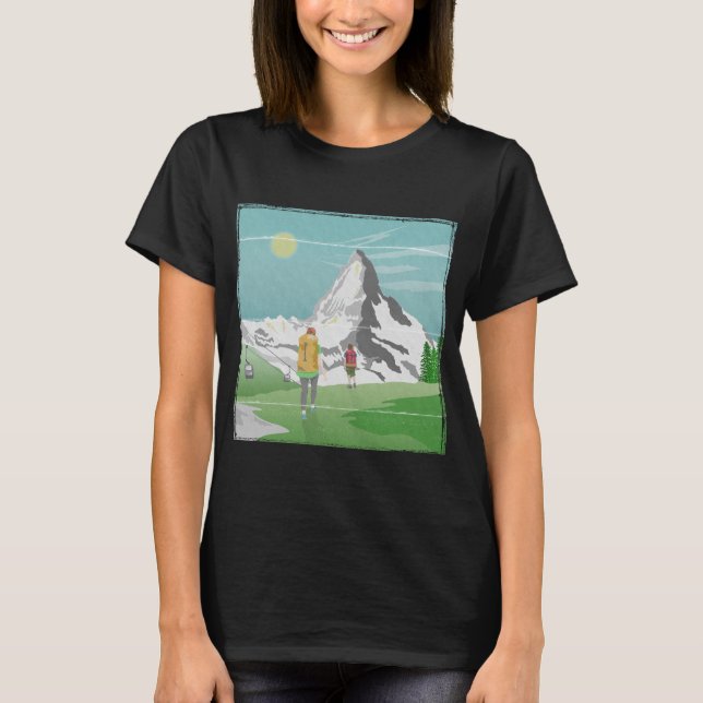 Syme Hut Mount Taranaki T-Shirt (Front)