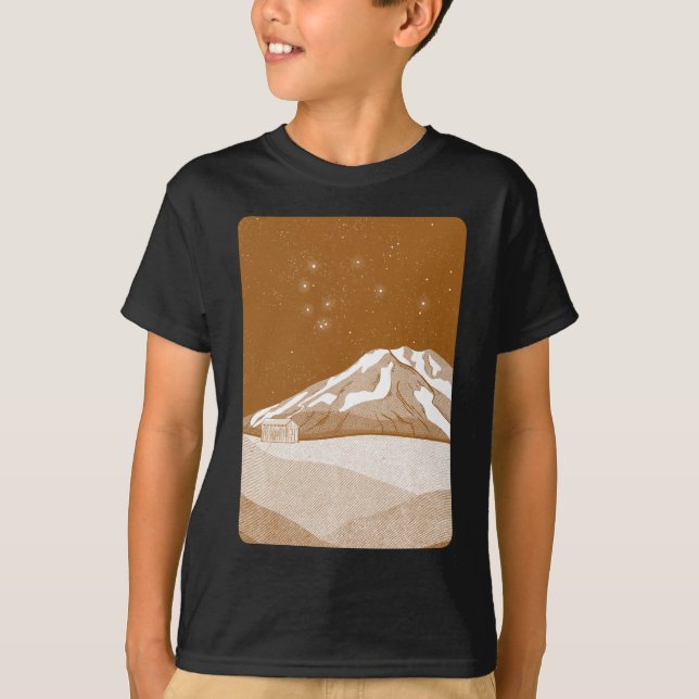 Syme Hut Mount Taranaki T-Shirt (Front)