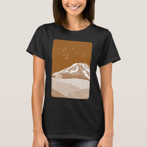 Syme Hut Mount Taranaki T_Shirt