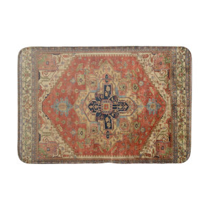SYMETRIC PERSIAN VINTAGE PATTERN BATH MAT