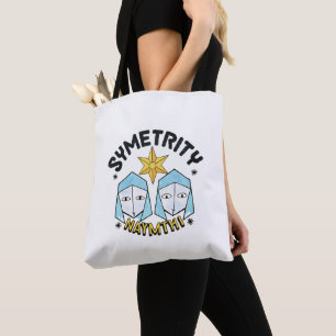 Symetrity Waymthi Abstract Symmetrical Figures  Tote Bag