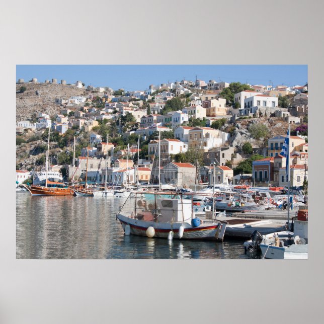 Symi in Greece Poster (Front)