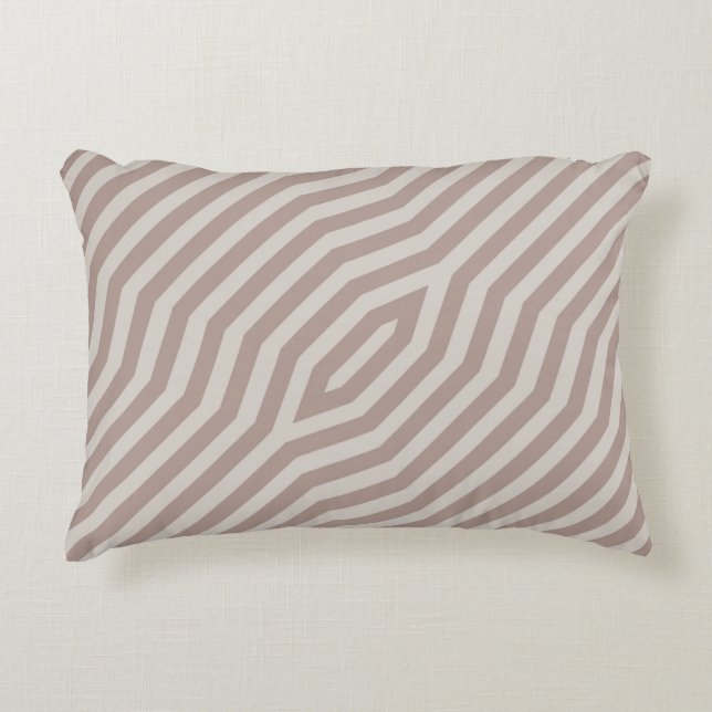 Symmetric diagonal stripes background 12 accent pillow (Front)