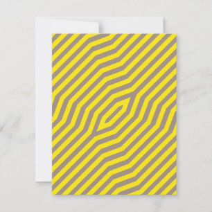 Symmetric diagonal stripes background 14 note card