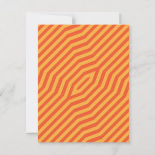 Symmetric diagonal stripes background 8 note card