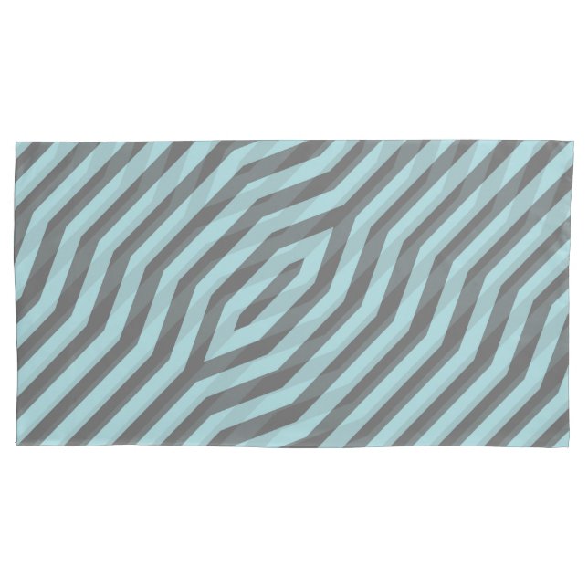 Symmetric diagonal stripes background 9 pillow case (Front)