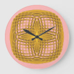 Symmetric pattern large clock