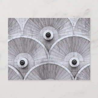 Symmetric patterns in Yerevan, Armenia. Postcard