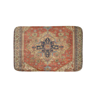 SYMMETRIC PERSIAN VINTAGE PATTERN BATH MAT