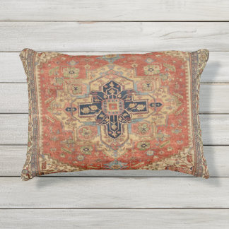 SYMMETRIC PERSIAN VINTAGE PATTERN OUTDOOR PILLOW