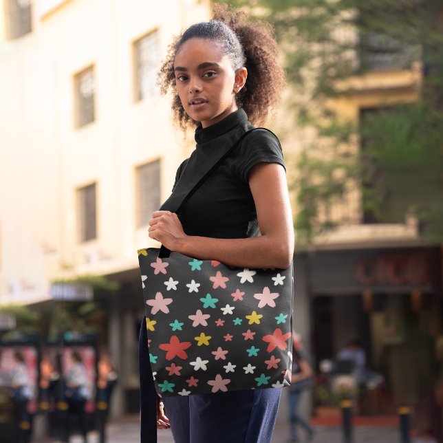Symmetric stars tote bag (Creator Uploaded)