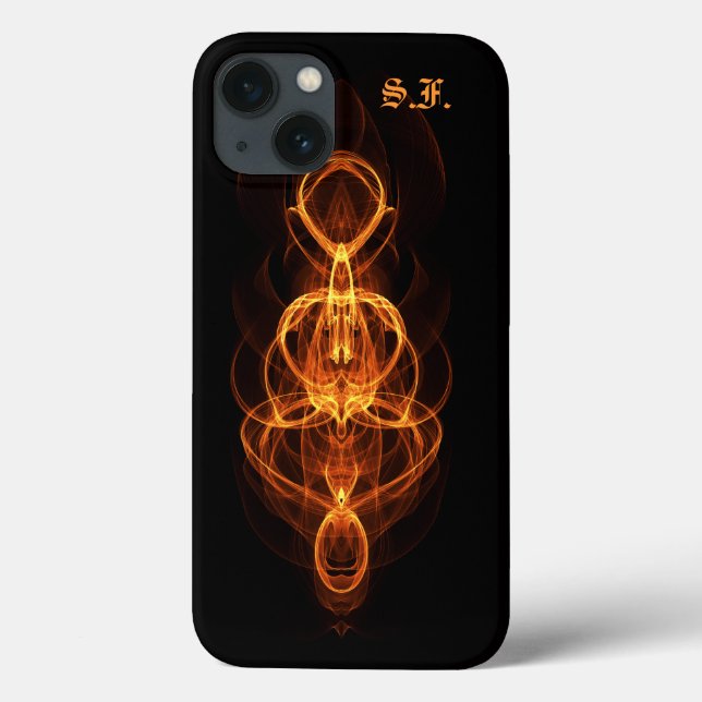 Symmetrical Fire iPhone 6 Case (Back)