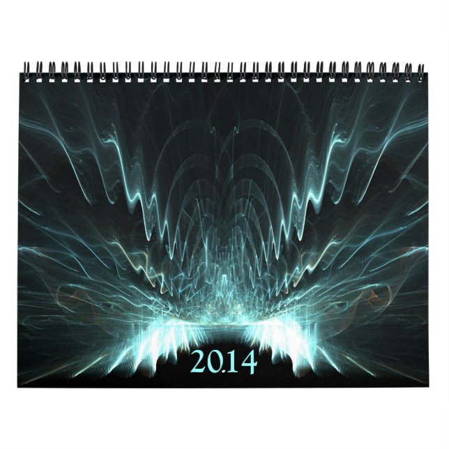 Symmetrical fractals 2014 calendar (Cover)