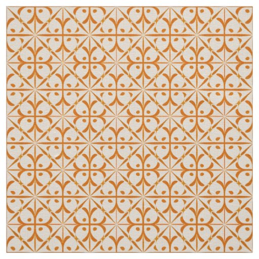 Symmetrical Geometric Pattern Fabric