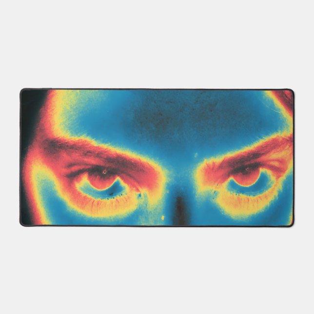 Symmetrical Ignition: A Thermodynamic Teardrop Desk Mat (Front)