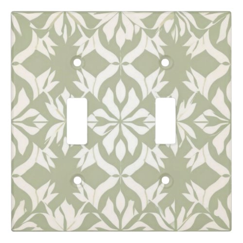symmetrical pattern light switch cover