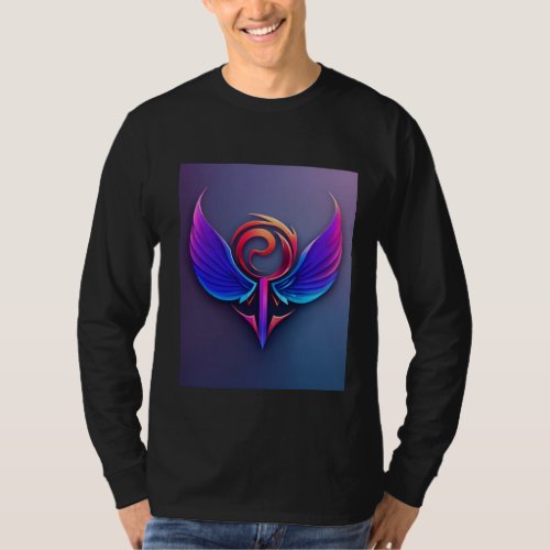 Symmetry Dragon Emblem T_Shirt