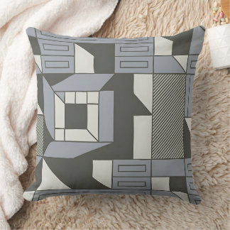 Symmetry in Motion Throw Pillow