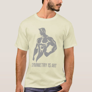 Symmetry Is Art Golden Era Bodybuilding Motivation T-Shirt
