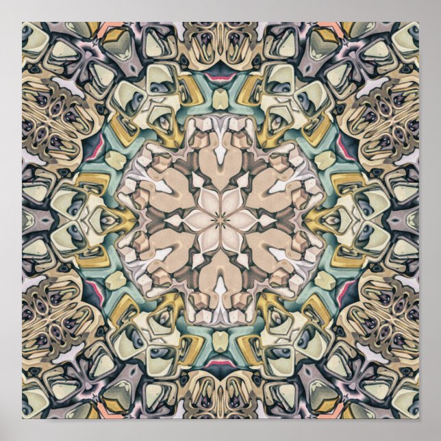 Symmetry of Shapes Poster (Front)